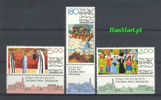 Znaczek Izrael 1979 Mi 808-810 Czyste **