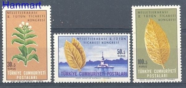 Znaczek Turcja 1965 Mi 1958-1960 Czyste **