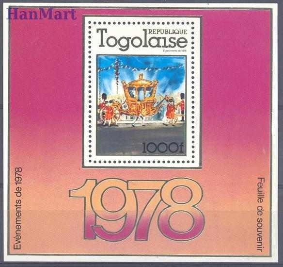 Znaczek Togo 1978 Mi bl 127 Czyste **