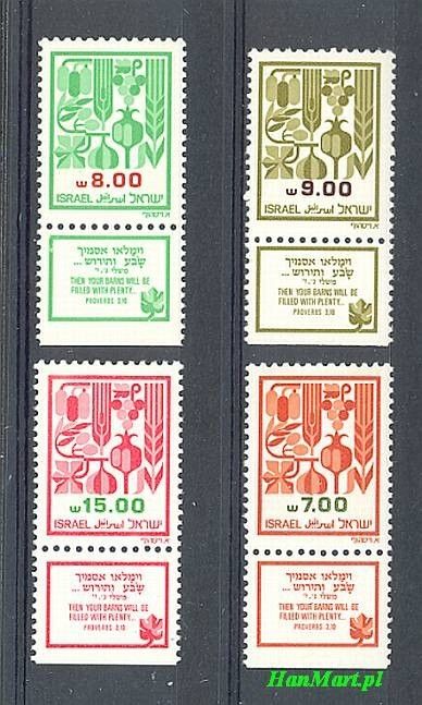Znaczek Izrael 1983 Mi 943-946 Czyste **