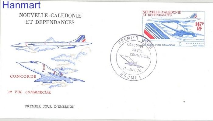 Znaczek Nowa Kaledonia 1976 Mi 572 FDC