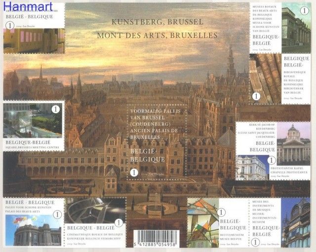 Znaczek Belgia 2009 Mi ark 3986-3995 Czyste **