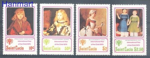 Znaczek Saint Lucia 1979 Mi 462-465 Czyste **