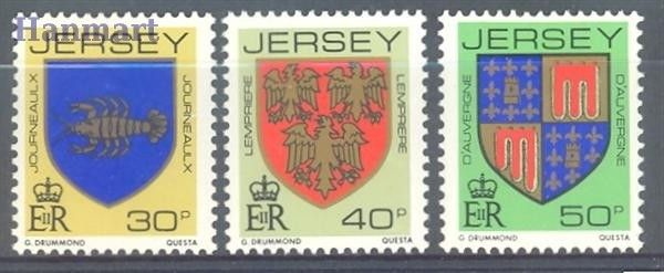 Znaczek Jersey 1982 Mi 274-276C Czyste **