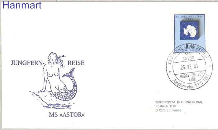 Znaczek Niemcy 1981 Mi 1117 FDC