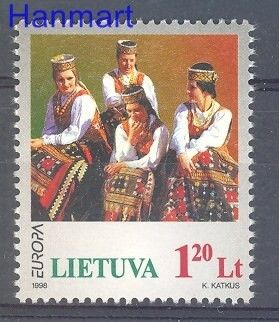 Znaczek Litwa 1998 Mi 664 Czyste **