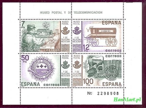 Znaczek Hiszpania 1981 Mi bl 24 Czyste **