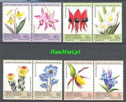 Znaczek Grenadines of St Vincent 1985 Mi 381-388 Czyste **