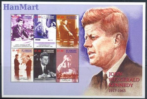 Znaczek Saint Vincent i Grenadyny 2001 Mi 5404-5409 Czyste **