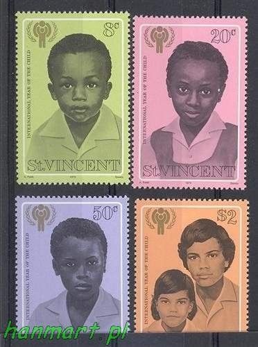 Znaczek St. Vincent 1979 Mi 512-515 Czyste **