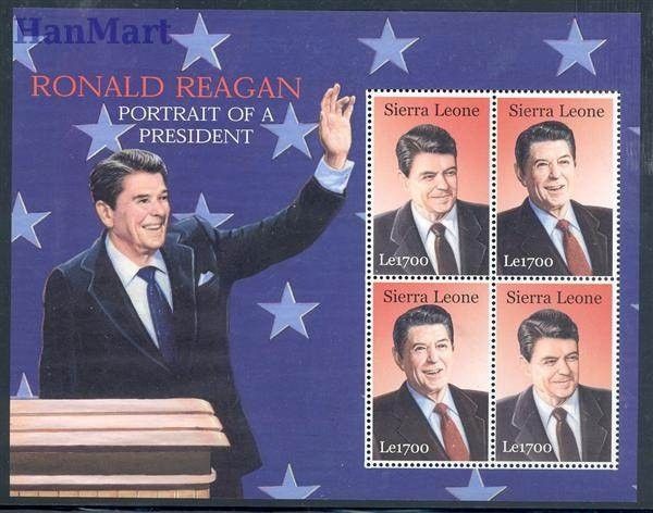Znaczek Sierra Leone 2002 Mi 4330-4331 Czyste **