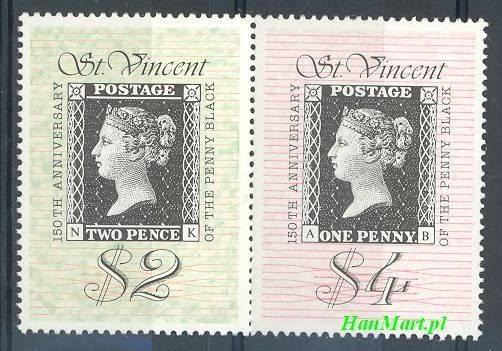 Znaczek St. Vincent 1990 Mi 1514-1515 Czyste **