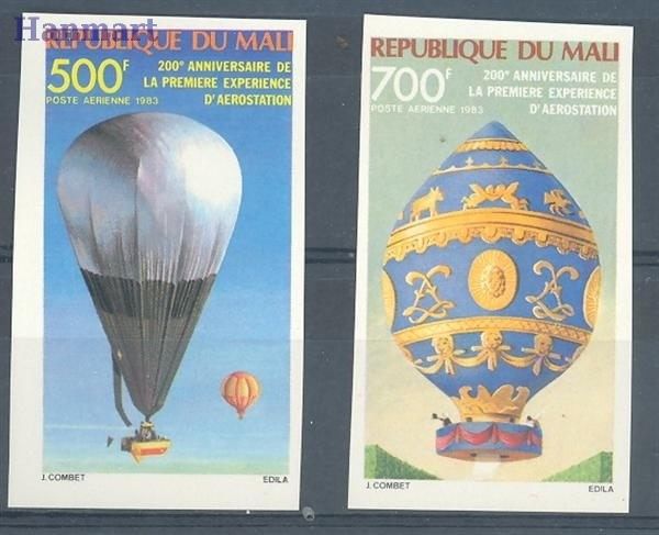 Znaczek Mali 1983 Mi 947-948B Czyste **
