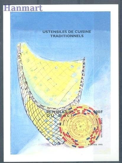 Znaczek Mali 1995 Mi bl73B Czyste **