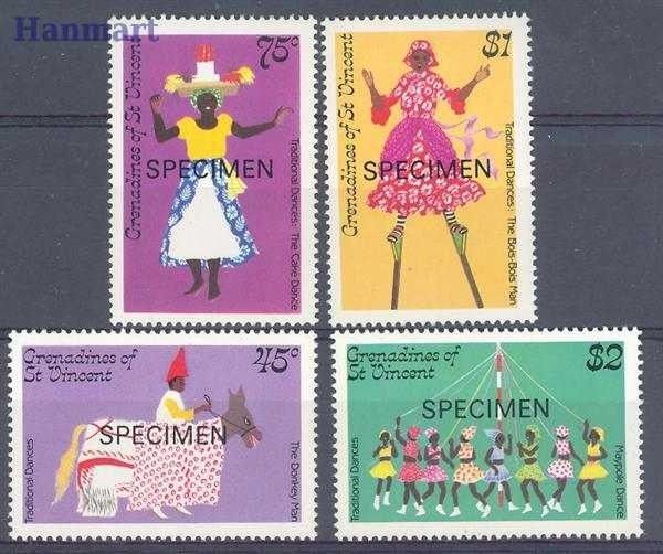 Znaczek Grenadines of St Vincent 1985 Mi 442-445 Czyste **
