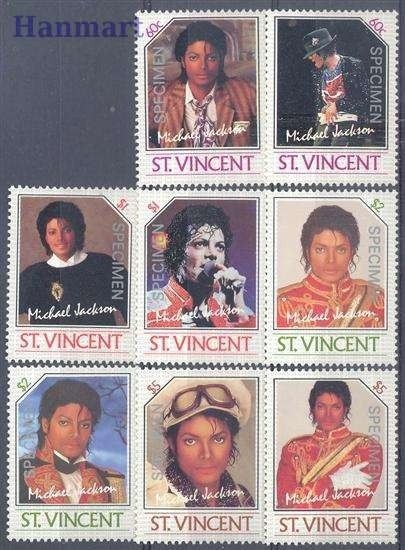 Znaczek St. Vincent 1985 Mi 890-897 Czyste **