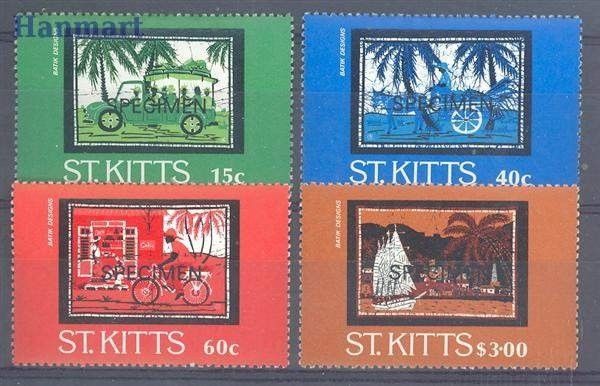 Znaczek Saint Kitts 1985 Mi spe 156-159 Czyste **