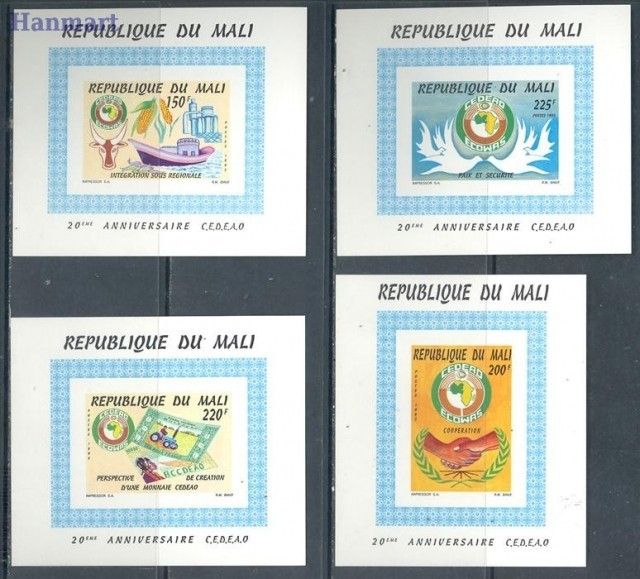 Znaczek Mali 1995 Mi 68 Czyste **