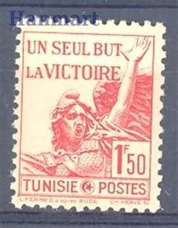 Znaczek Tunezja 1943 Mi 256 Czyste **