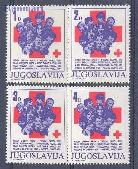 Znaczek Jugosławia 1985 Mi zwa 94-97 Czyste **