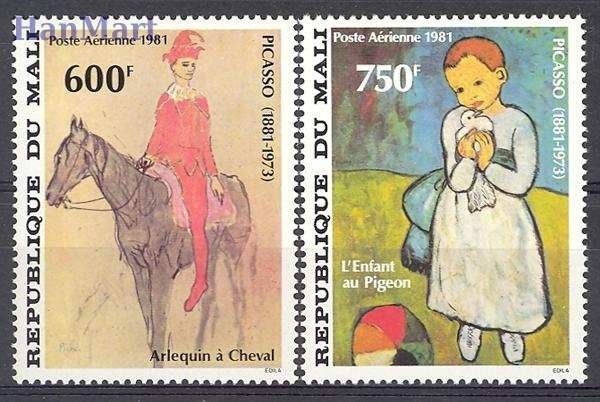 Znaczek Mali 1981 Mi 876-877 Czyste **