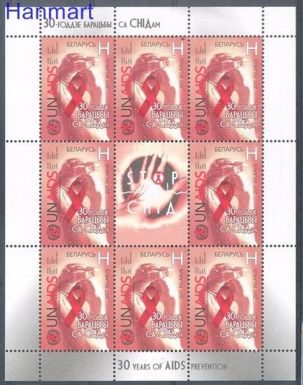 Znaczek Białoruś 2011 Mi ark 856 Czyste **