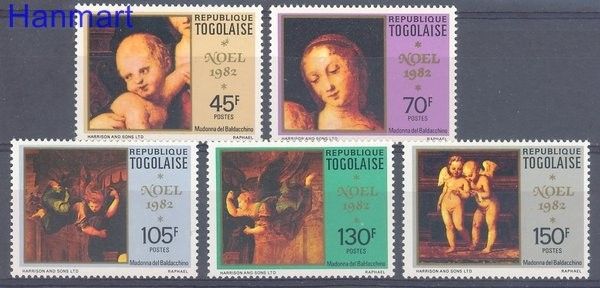 Znaczek Togo 1982 Mi 1623-1627 Czyste **