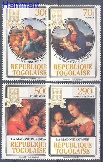 Znaczek Togo 1984 Mi 1802-1805 Czyste **
