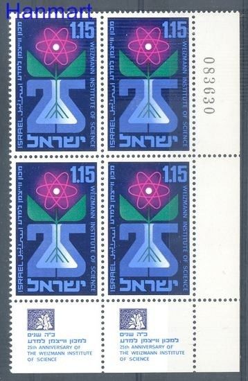 Znaczek Izrael 1969 Mi vie 455 Czyste **