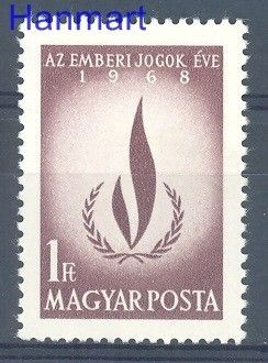 Znaczek Węgry 1968 Mi 2473 Czyste **