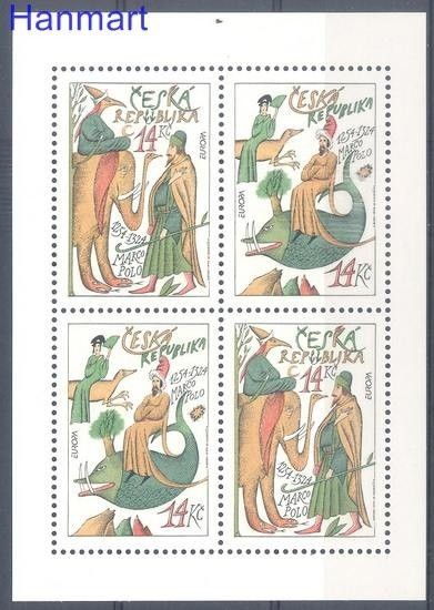 Znaczek Czechy 1994 Mi 36-37 Czyste **
