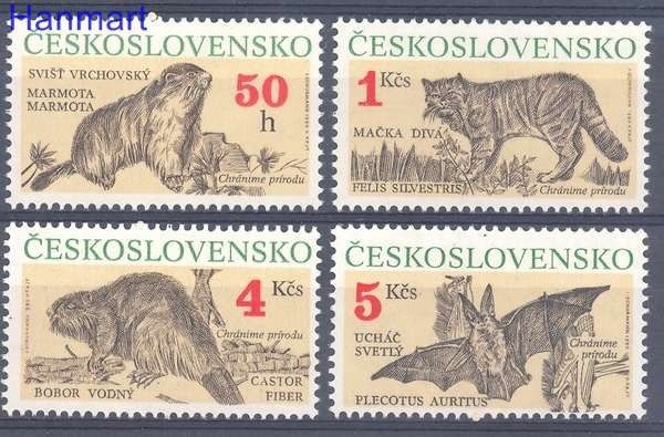 Znaczek Czechosłowacja 1990 Mi 3063-3066 Czyste **
