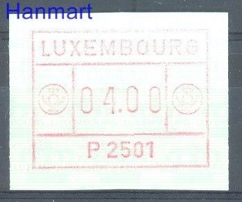 Znaczek Luksemburg 1983 Mi aut 1 Czyste **
