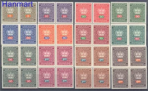 Znaczek Liechtenstein 1968 Mi die 45-56 Czyste **