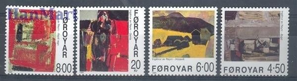 Znaczek Wyspy Owcze 1999 Mi 362-365 Czyste **