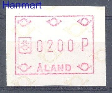 Znaczek Wyspy Alandzkie 1984 Mi aut 1 Czyste **