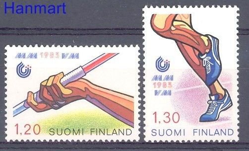 Znaczek Finlandia 1983 Mi 929-930 Czyste **