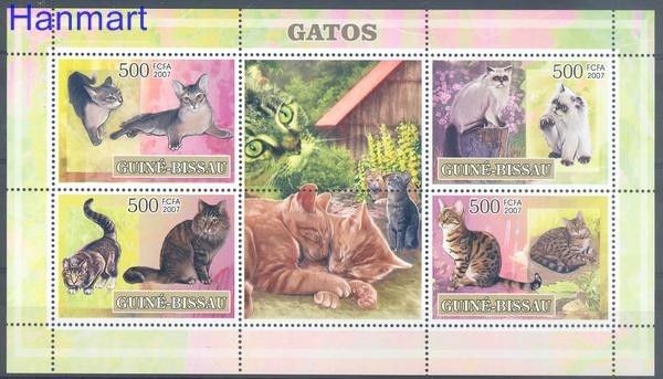 Znaczek Gwinea Bissau 2007 Mi 3586-3589 Czyste **
