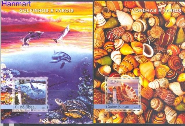 Znaczek Gwinea Bissau 2004 Mi 466-468 Czyste **