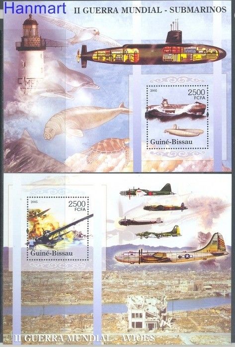 Znaczek Gwinea Bissau 2005 Mi 526-526 Czyste **