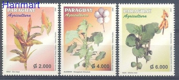 Znaczek Paragwaj 2004 Mi 4943-4945 Czyste **