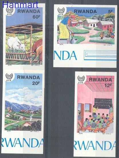 Znaczek Rwanda 1987 Czyste **