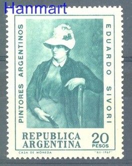 Znaczek Argentyna 1968 Mi 987 Czyste **