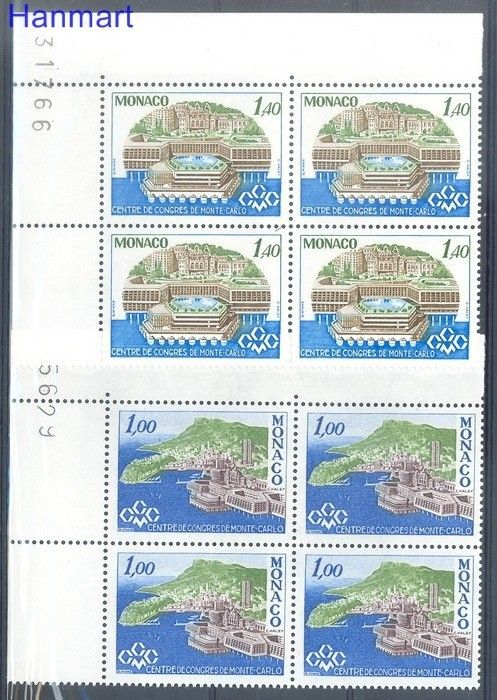 Znaczek Monako 1978 Mi 1313-1314 Czyste **