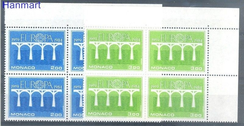 Znaczek Monako 1984 Mi 1622-1623 Czyste **