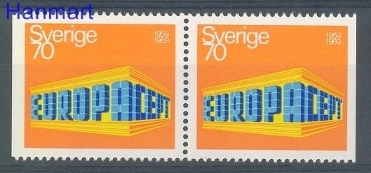 Znaczek Szwecja 1969 Mi 634Dl,Dr Czyste **