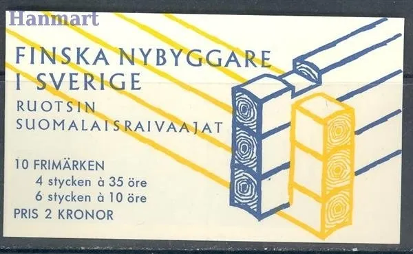Znaczek Szwecja 1967 Mi mh 16 Czyste **