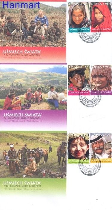 Znaczek Polska 2011 Mi 4514-4519 Fi 4364-4369 FDC