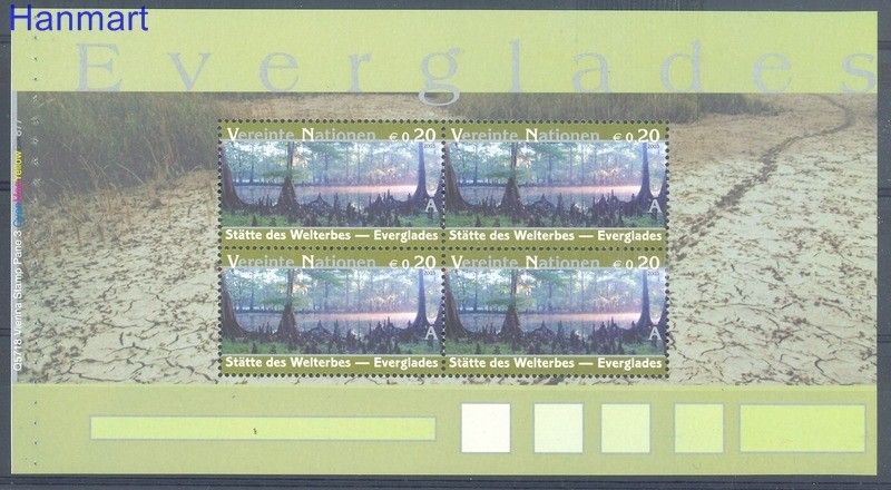 Znaczek Narody Zjednoczone Wiedeń 2003 Mi blatt 44 Czyste **