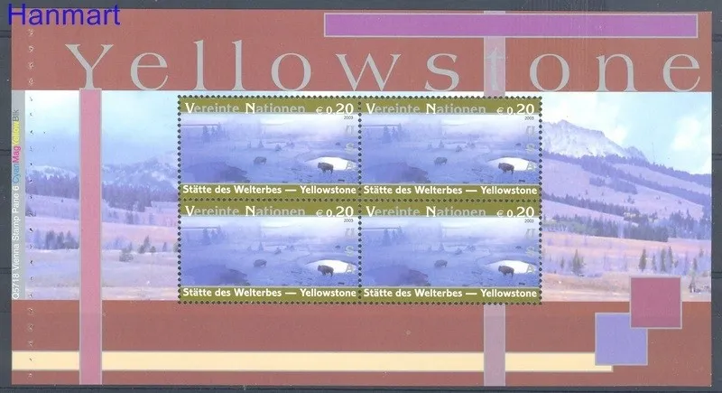 Znaczek Narody Zjednoczone Wiedeń 2003 Mi 8 Czyste **